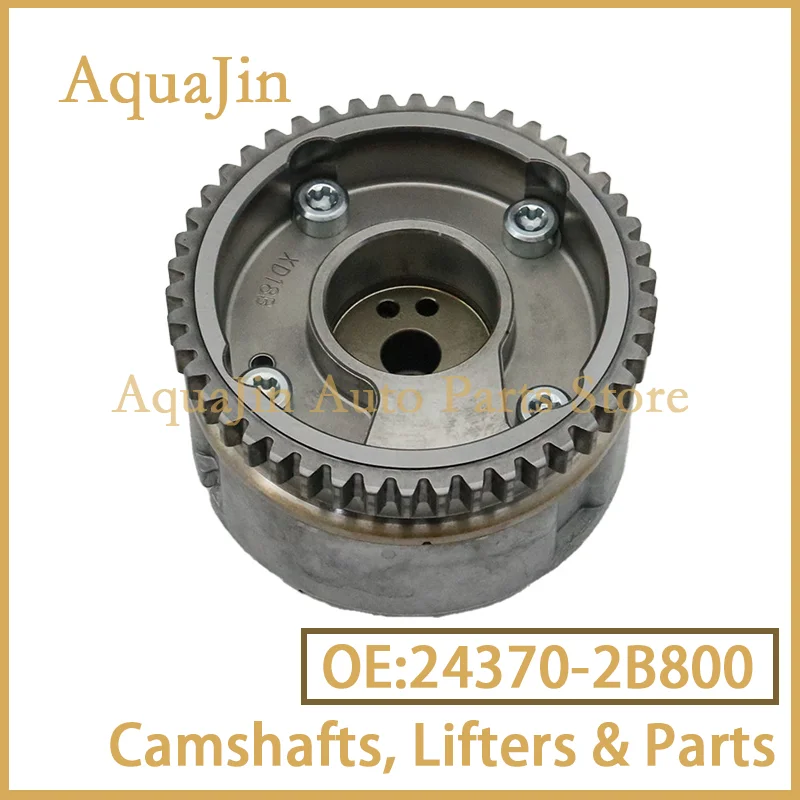 24370-2B800 Exhaust Timing Gear For Hyundai Elantra Sonata Tucson Veloster Kia Forte5 Optima Soul 2016~2017 Auto OEM 243702B800