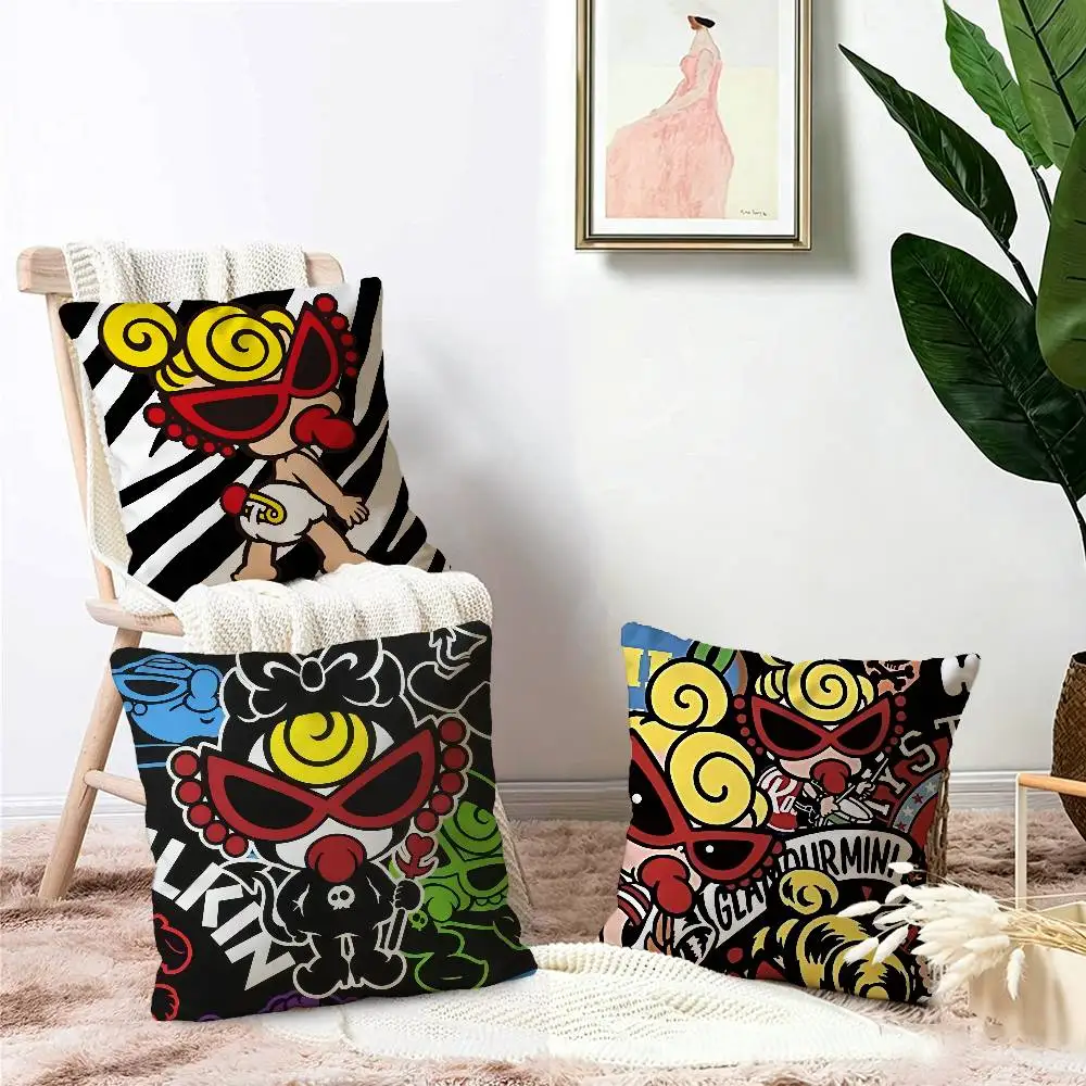 Japan Fashion Hysteric Mini Maple Design Cushion Cover Happy Autumn Harvest decor Holiday Decorati Pillow Cover