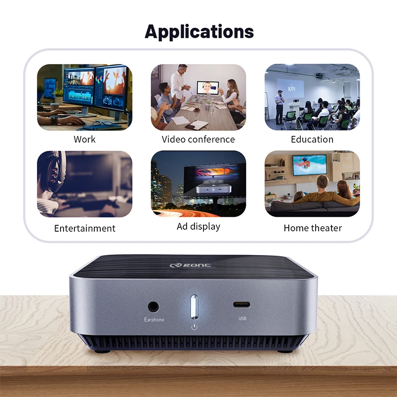 Mini ordinateur industriel personnalisé, module intégré, bon prix