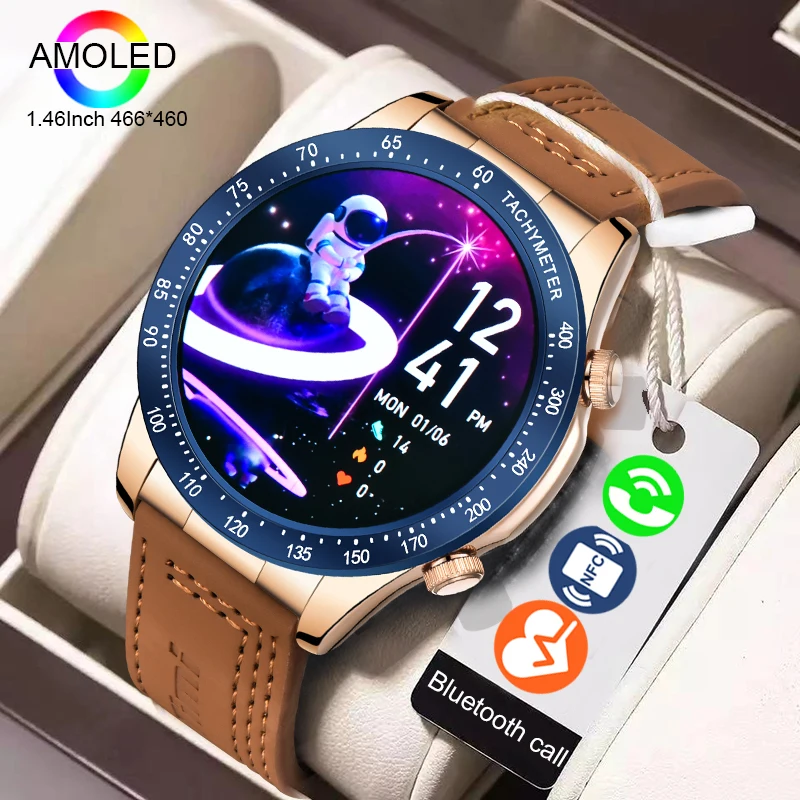 

2025 new health monitoring smart watch, 1.43-inch high-definition amoled screen, Bluetooth call, multiple sports modes