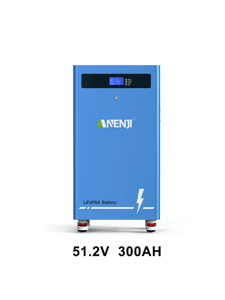 11KW 48V Hybrid Solar Off-Grid und Netzgekoppelter Wechselrichter Reiner Sinus-Wechselrichter + 51,2V 300AH Lithium-Eisenphosphat-Haushaltsbatterie
