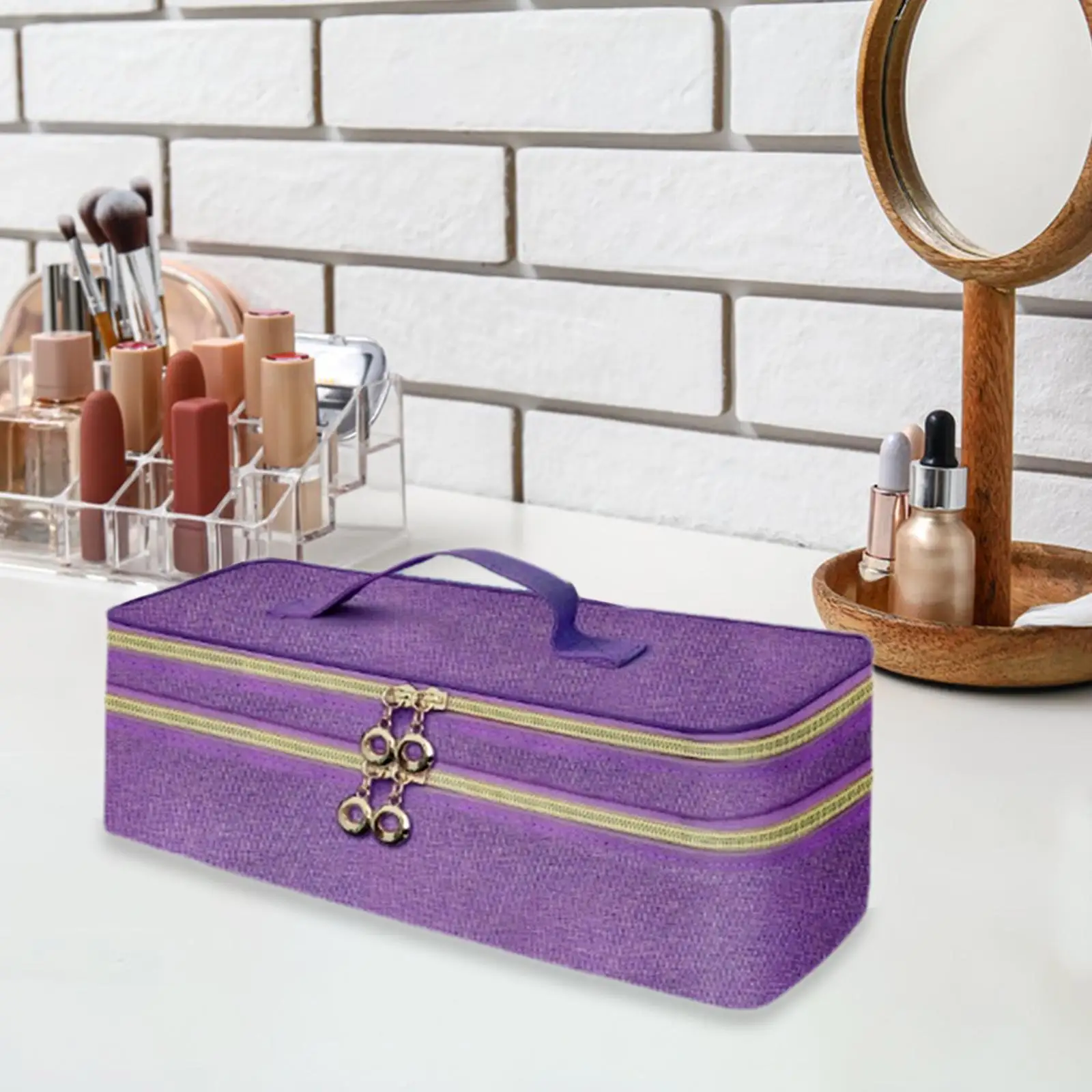 

Hair Dryer Bag Anti Scratch Portable Multipurpose Hair Dryer Travel Case