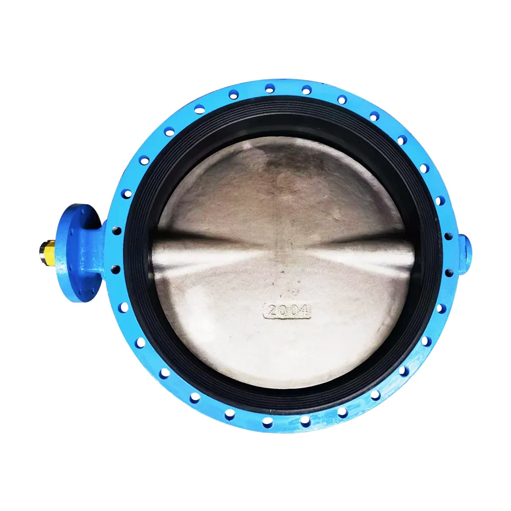 

PN10 48" Hot Sale Ductile Iron Corrosion Resistant Acid & Resistant Manual Flange Butterfly Valve For Water PTFE Sealing