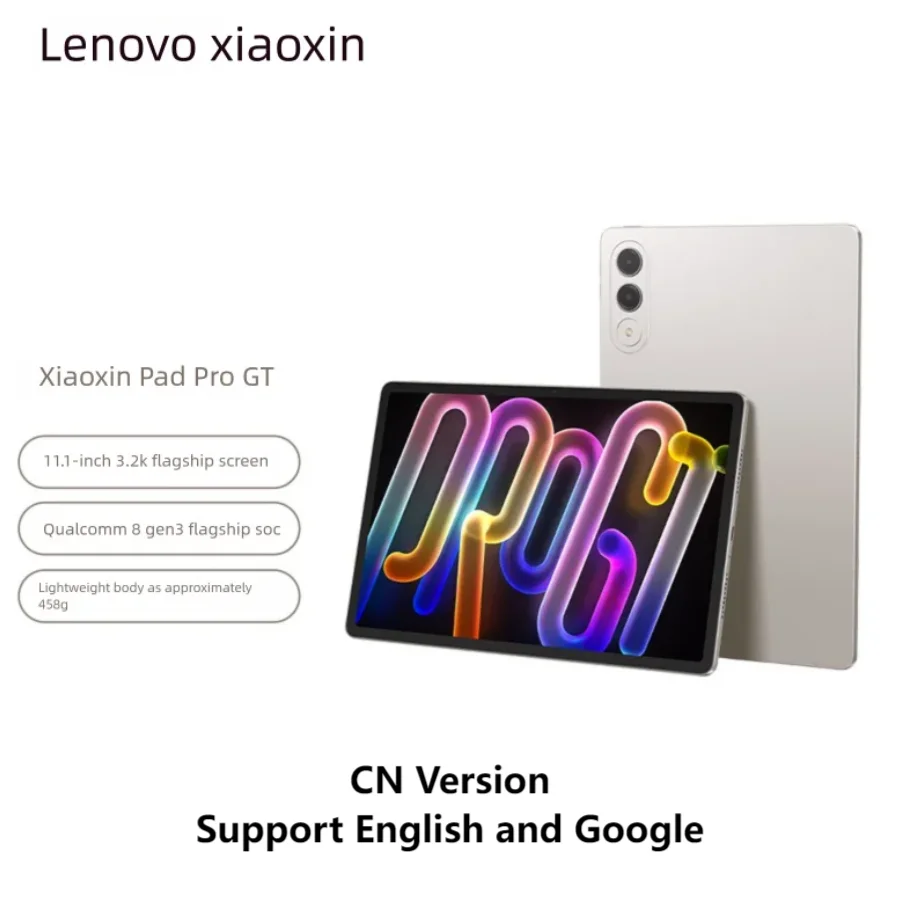 

Lenovo Xiaoxin Pad Pro GT 2025 11.1'' Tablet 128 256 GB Snapdragon 8 Gen3 144Hz 3.2K LCD Display13MP Camera 68W Charging 8860mAh