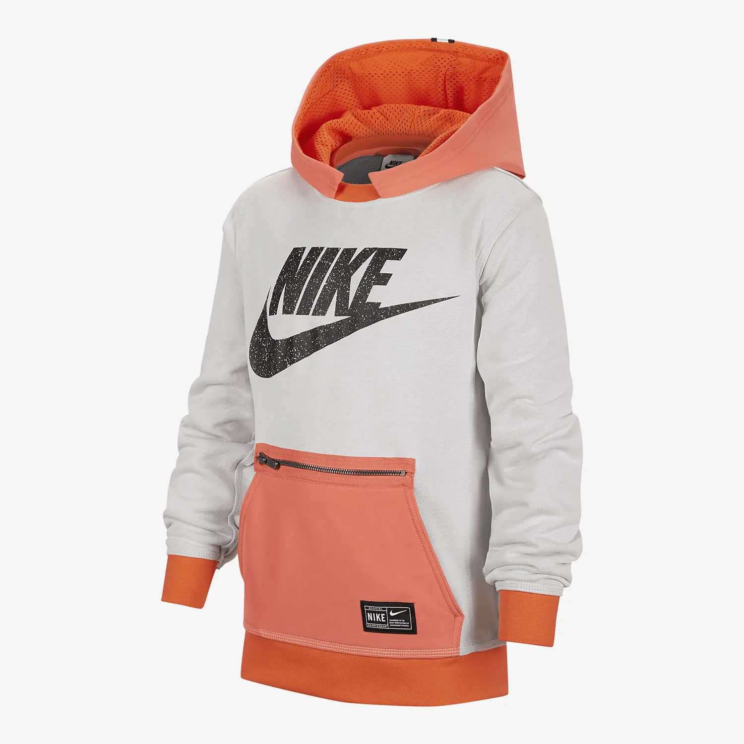 

Nike Authentic Current Season New Style Sports Casual Youth Hooded Pullover Hoodie DD7236-902