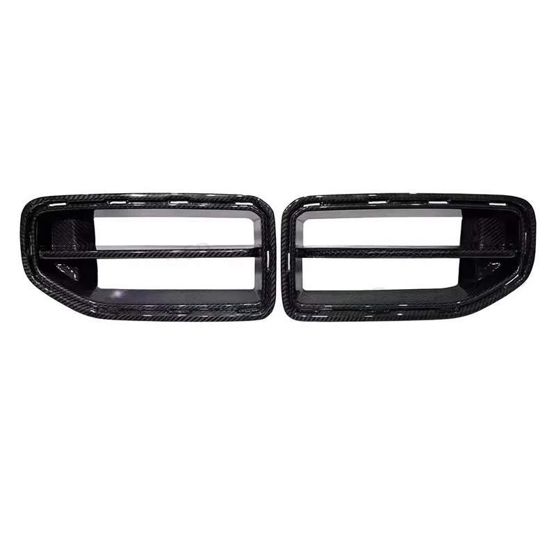 

2023+ for G87 M2 Coupe MP Style Front Bumper Dry Carbon Fiber Front Air Intake Trim Grille Frame Car Bodykit