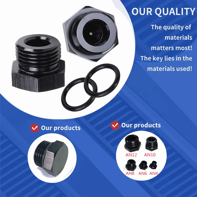 

Автомобильные детали AN4, AN6, AN8, AN10, AN12, резьбовые топливные фильтры, алюминиевые конверсионные соединения ORB, впрыск топлива