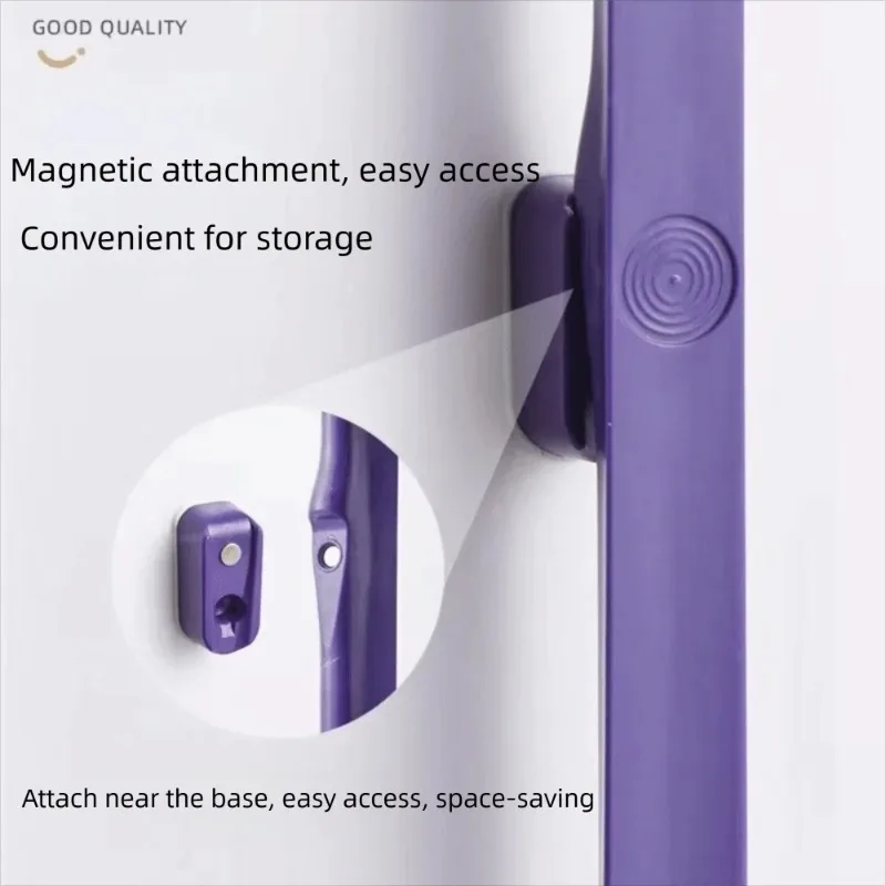 No Bending Labor Saving Shoe Puller Helper Magnetic Extended Long Handle Plastic Shoe Horn Convenient Tool for Home Daily