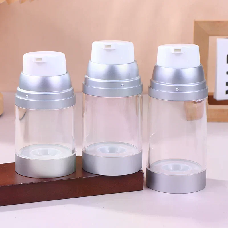 100/120/150 مللي الضغط على جرة مضخة فارغة بدون هواء إعادة الملء كريم غسول زجاجة فارغة المحمولة السفر الحاويات الفرعية زجاجة #3