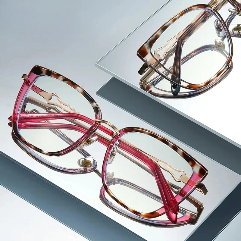 

Женские очки Ollymurs в квадратной оправе с фильтром синего света для компьютера, модные очки для чтения, очки с возможностью индивидуальной настройки по рецепту