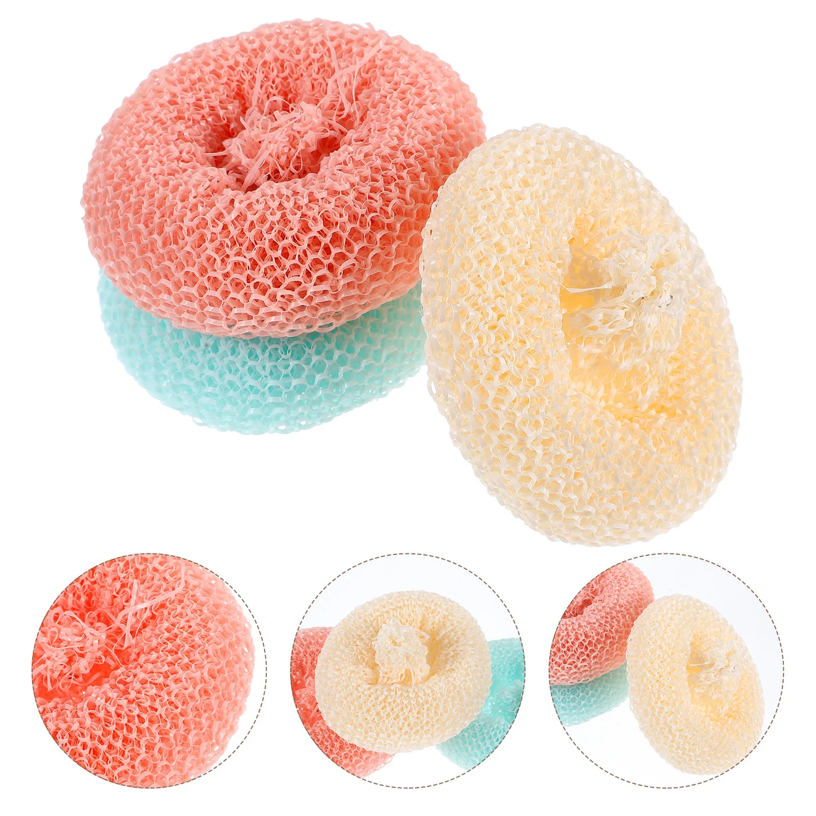 

Cleaning Scrubber Cloth for Dishes Scouring Pad Abs Multifunctional Dishwashing Helper