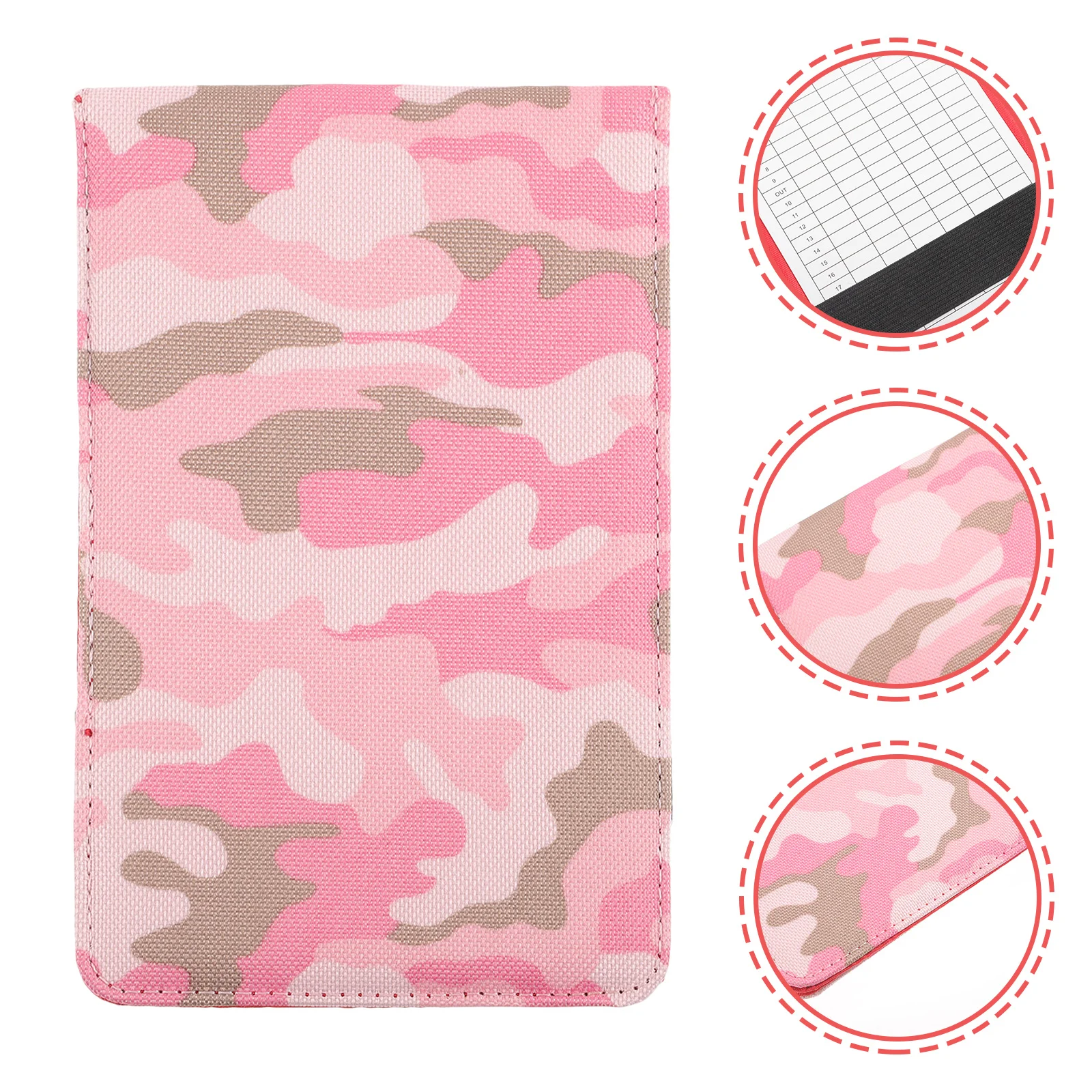 

Golfs Scorecards Book Stylish Durable Compact Size Easy Carry Antiwear Material Birthday Gift Golf Scorecards Holder