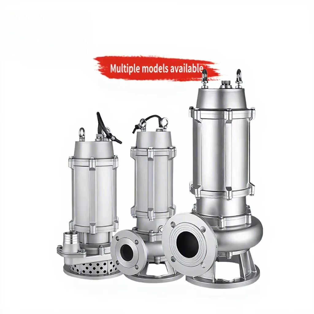 Pond Dredging 13hp 6inch Submersible Sewage Pump with Cutter for Sewage Large Flow Sewage and Feces Pump