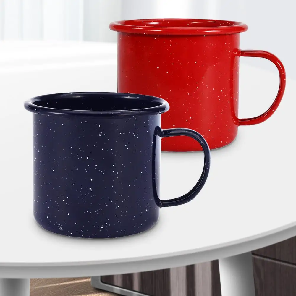 500ML Coffee Mug Multifunctional Decorative Exquisite Multi-purpose Modern Water Cup Tea Camp Enamel Cup Household Supplies