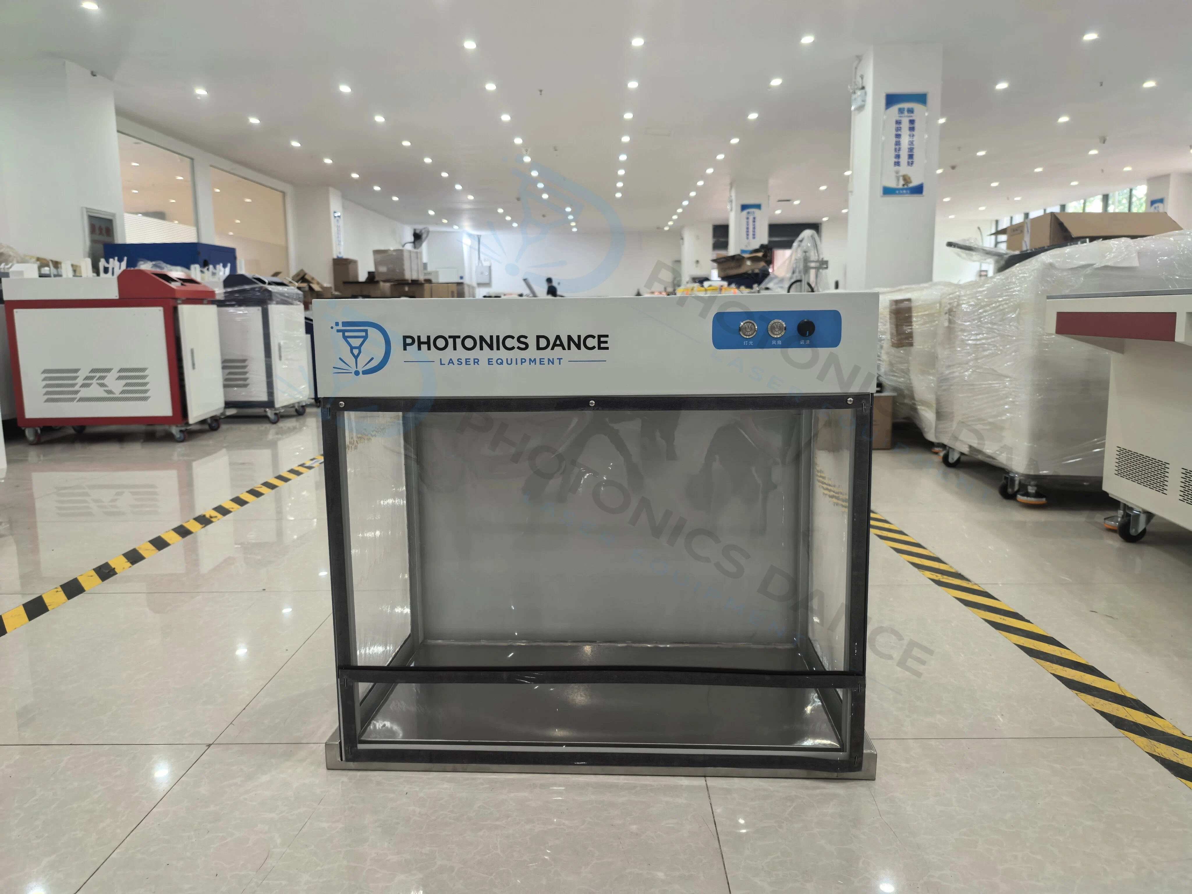 Foldable Dust-Free Clean Maintenance Box for On-Site Repair of Small Laser Cutting Or Welding Equipment