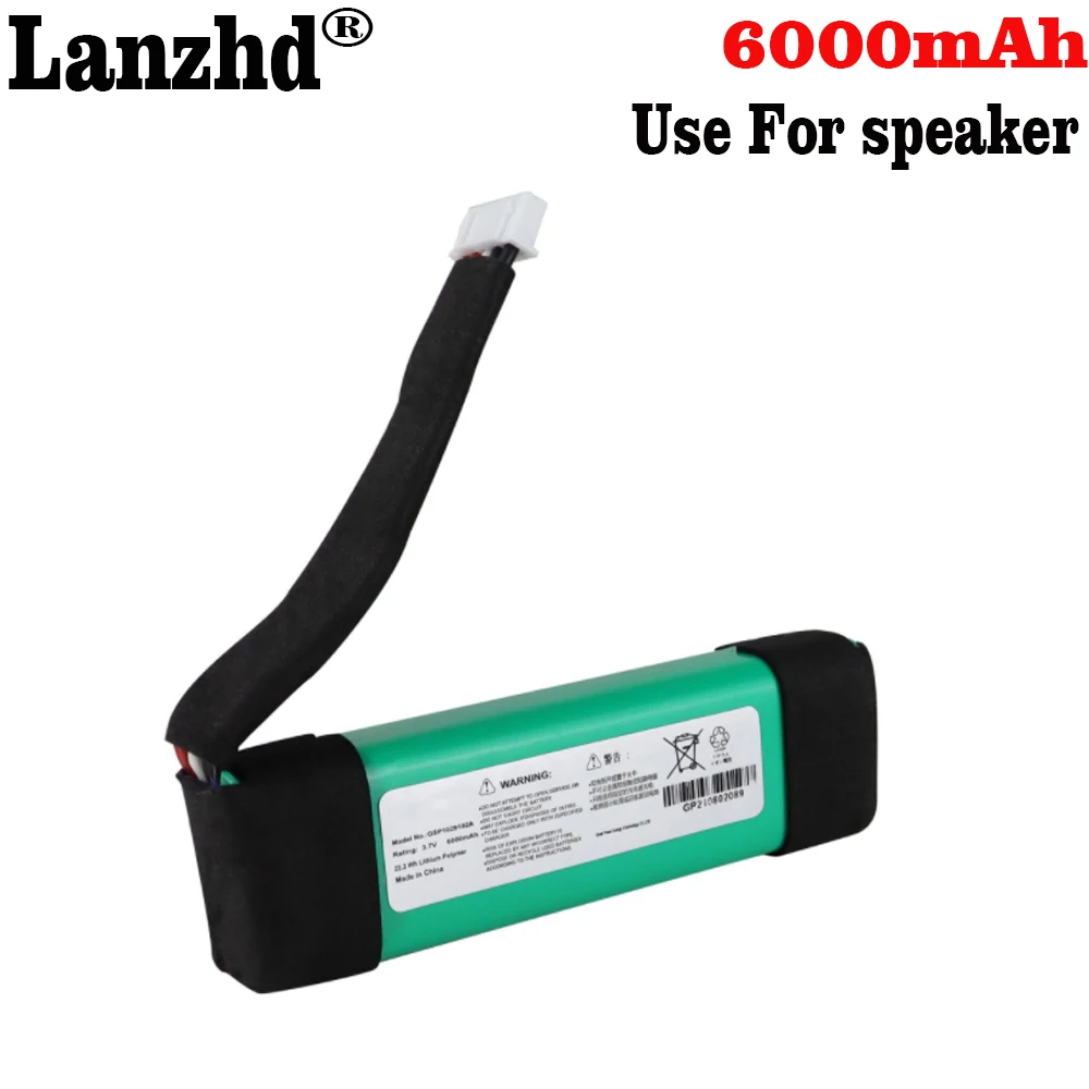 1-10 sztuk oryginalny 3.7V polimer Li GSP 1029102A dla JBL Charge 3 6000mAh głośnik akumulator akumulator litowo-polimerowy