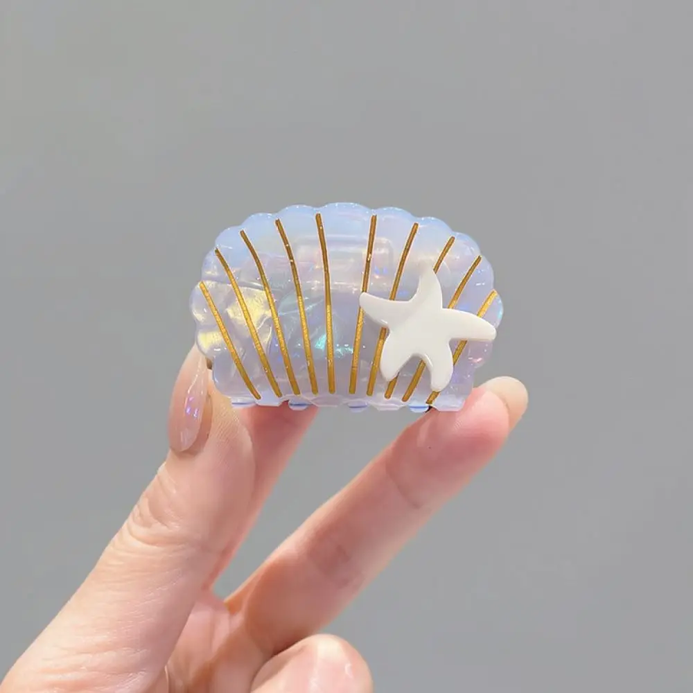 Fashion Geometric Claw Clip Korean Pumpkin Shape Hairpin For Women Stable Ponytail Holder Cute Styling Hair Accessories