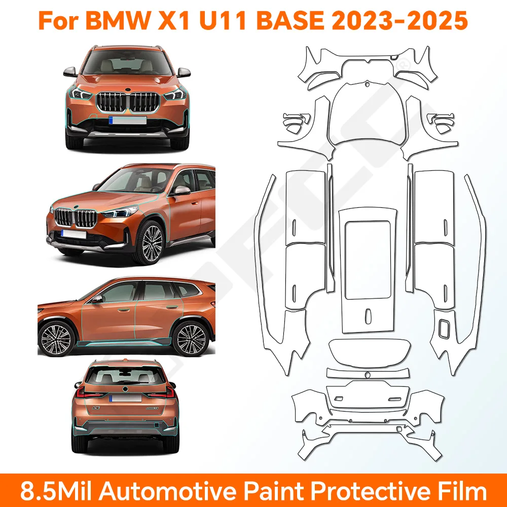 

Pre-cut PPF TPU Paint Protection Film Car Body Anti-Scratch Clear Bra Resistant Invisible Cover