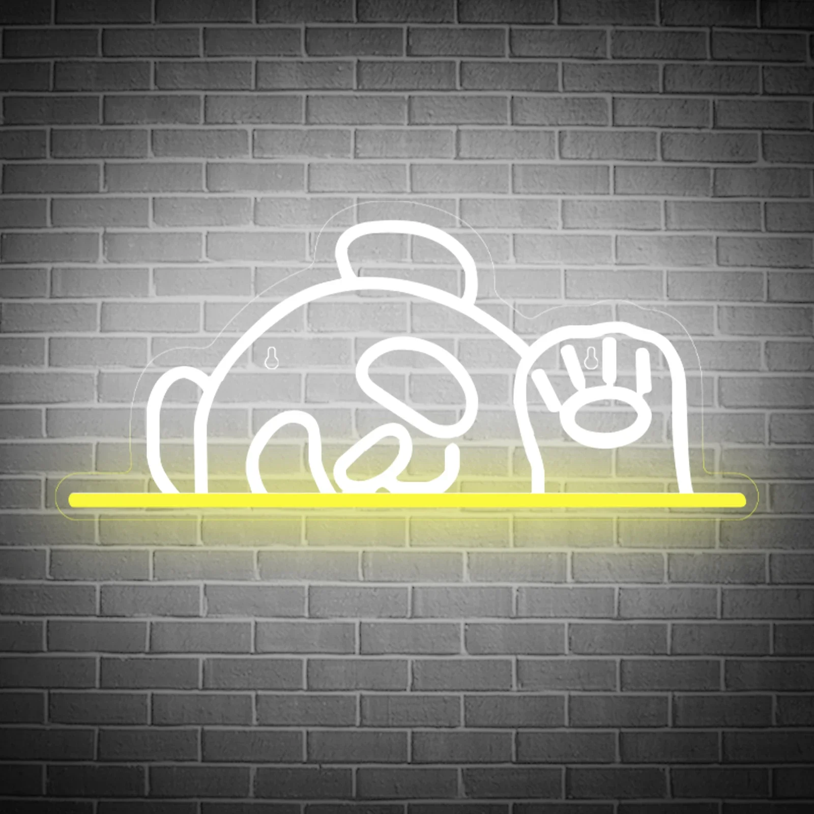 

Panda Neon Sign White Yellow Led Neon Lights for Wall Decor Light Up Signs for Bedroom Kids Room Home Holiday Decorations Gift