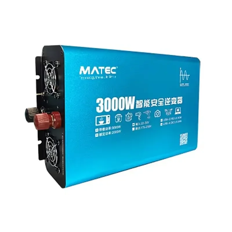 Inverters & Converters Solar Inverters Outdoor Camping Use From Car Battery 12v 24v 100v 220v Ac Pure Sine Wave Power