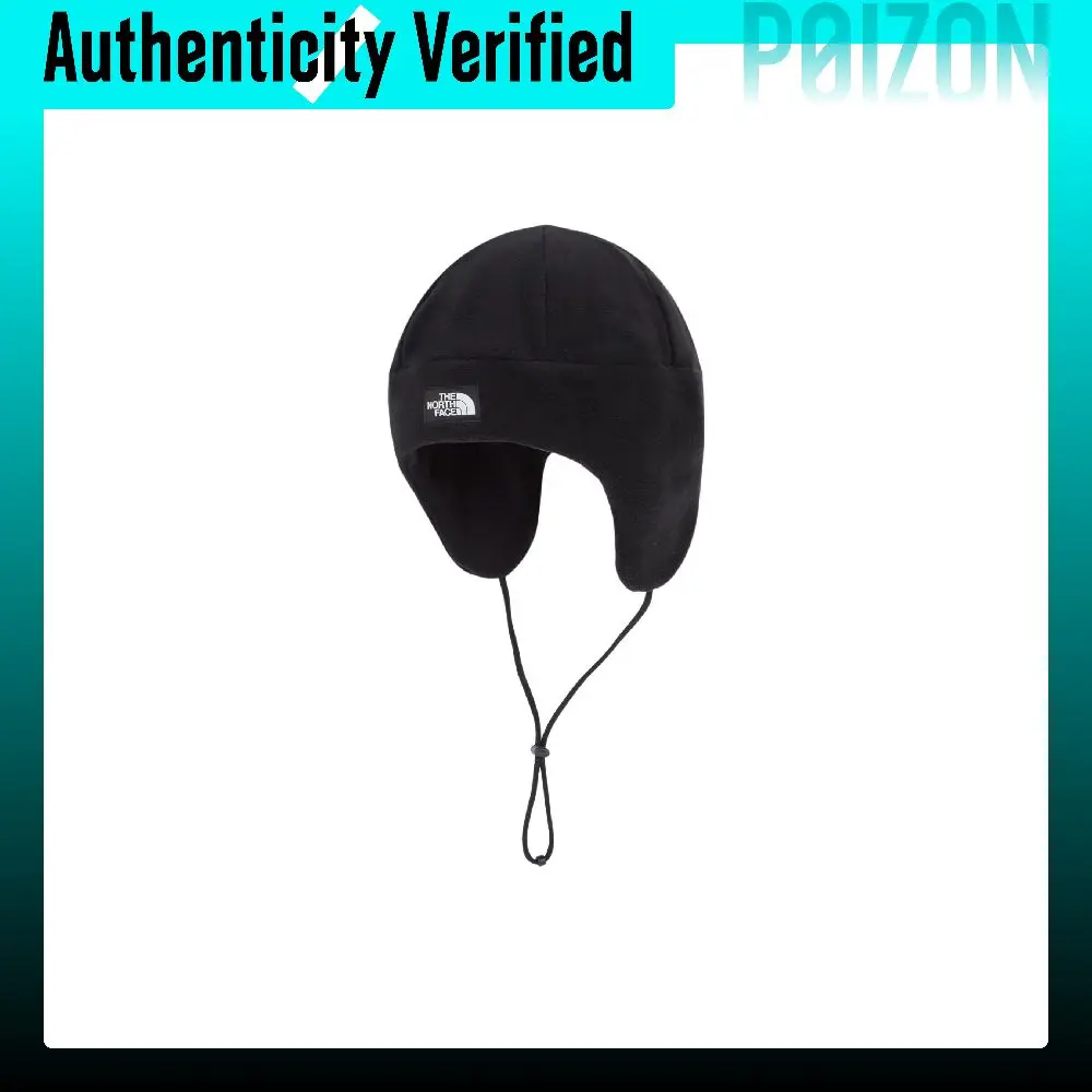 THE NORTH FACE Wool Polyester Trapper Hats Unisex Black NE3BQ53A