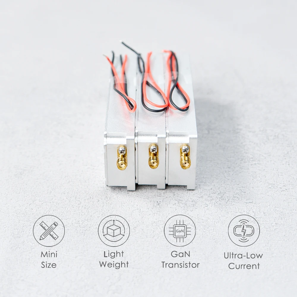 Módulo amplificador de potência RF 10W 720MHz-2.4GHz GaN