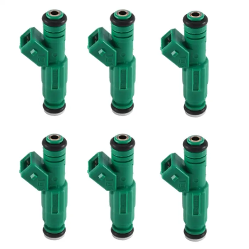 

A02Q-For VOLVO Golf Compatible 6Pcs Green Giant 42Lb E85 440Cc Fuel Injector 0280 155 968 0280155968