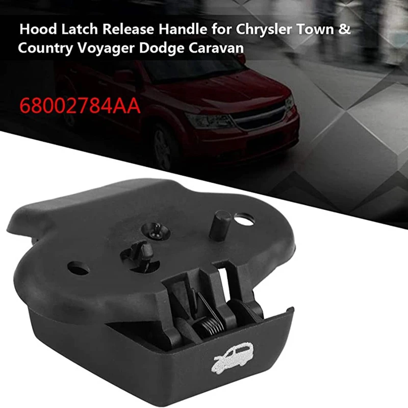 Hood Release Handle Latch Pull Handle Lever For Chrysler Town And Country Dodge Grand Caravan 68002784AA