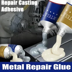 AB Casting Repair Glue High Strength Metal Repair Glue Heat Resistance Liquid Sealant  Weld Industrial Repair Agent 20-400g