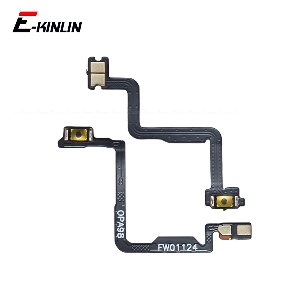 Switch Power ON OFF Key Mute Silent Volume Button Ribbon Flex Cable For OnePlus Nord 2 2T 5G Replacement Parts