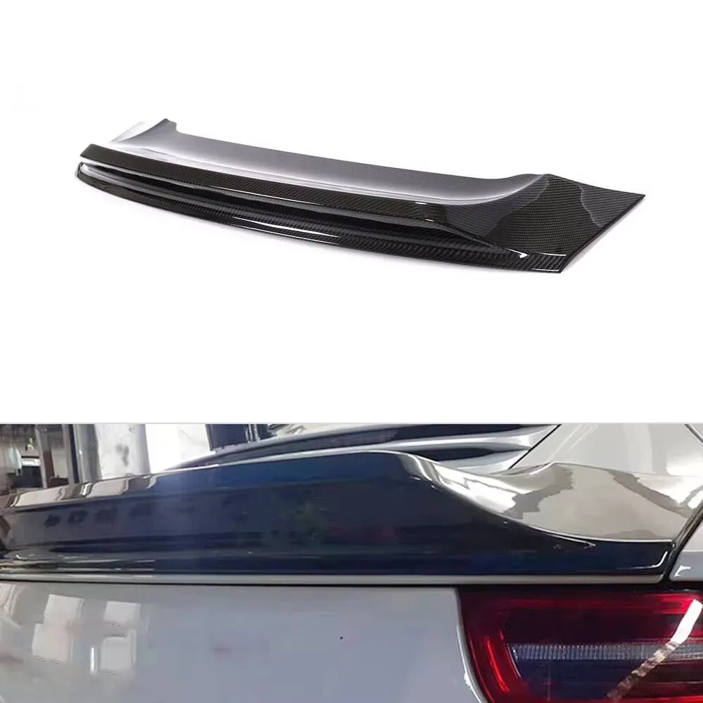 Modify Luxury Dry Carbon Fiber Car Duck Wing Spoiler for Porsche 911 991 Carrera 4 S 4S Coupe 2-Door