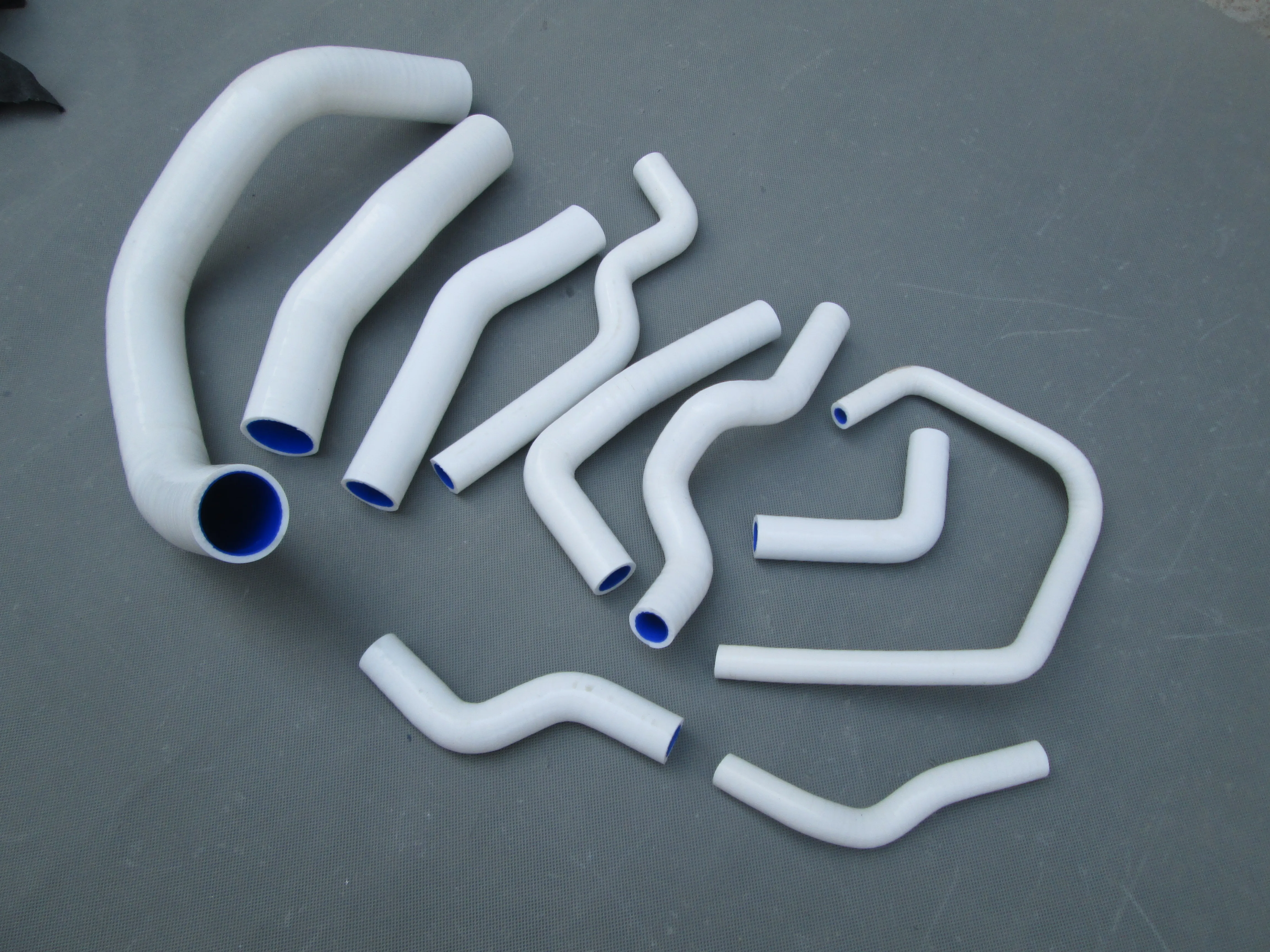 White Silicone Radiator Hose For 1989-1998 Nissan Silvia 200SX 240SX S13 S14 S15 SR20DET 1992 1993 1994 1995 1996 1997 1998