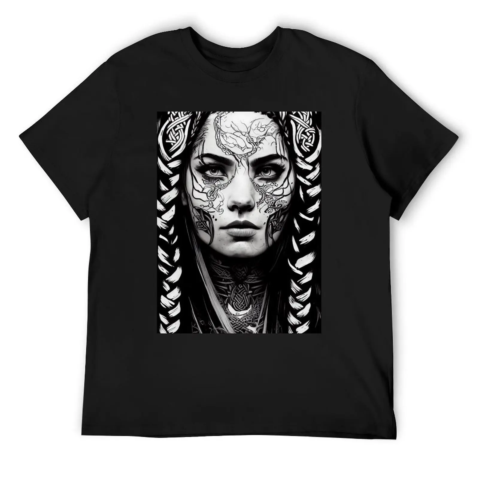 

Tattooed Viking Shieldmaiden - Viking #2 T-Shirt Funny t-shirts Blouse mens graphic t-shirts hip hop