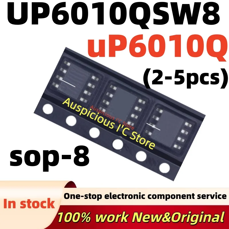 (2-5pcs) 100%New UP6010Q GS9816 UP6010QSW8 GS9816 UP6010Q sop-8