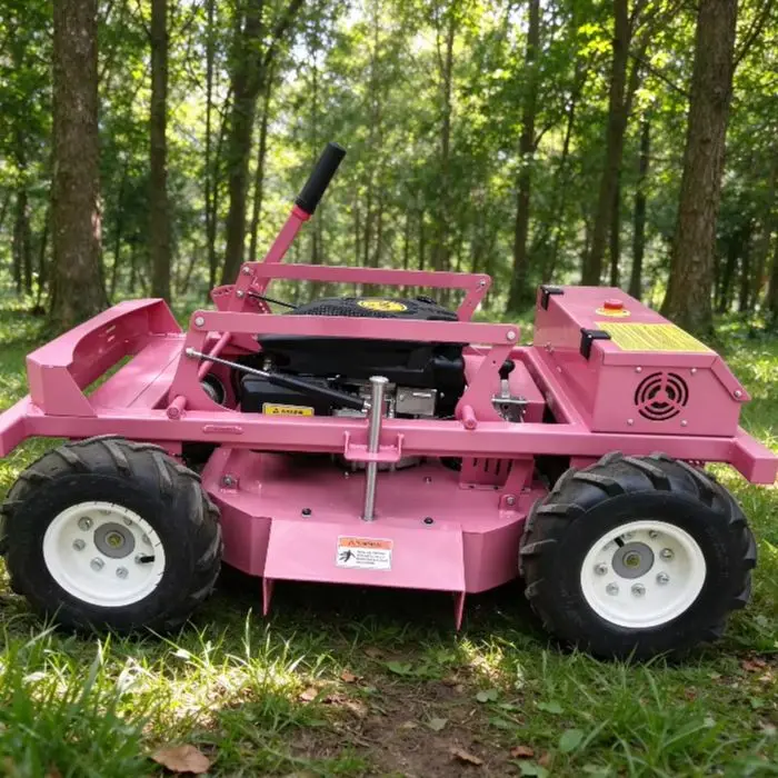 ZNW-600 Compact Lightweight Tracked Remote Mower | 600mm Precision Cutting | All-Terrain Agricultural Grass Cutter