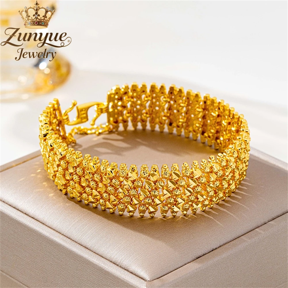 

Sand Gold Streamer Beads Love Bracelet Luxury Quality Jewelry Best Selling Fashion Jewelry Charms Exquisite Elegant Popular Gift