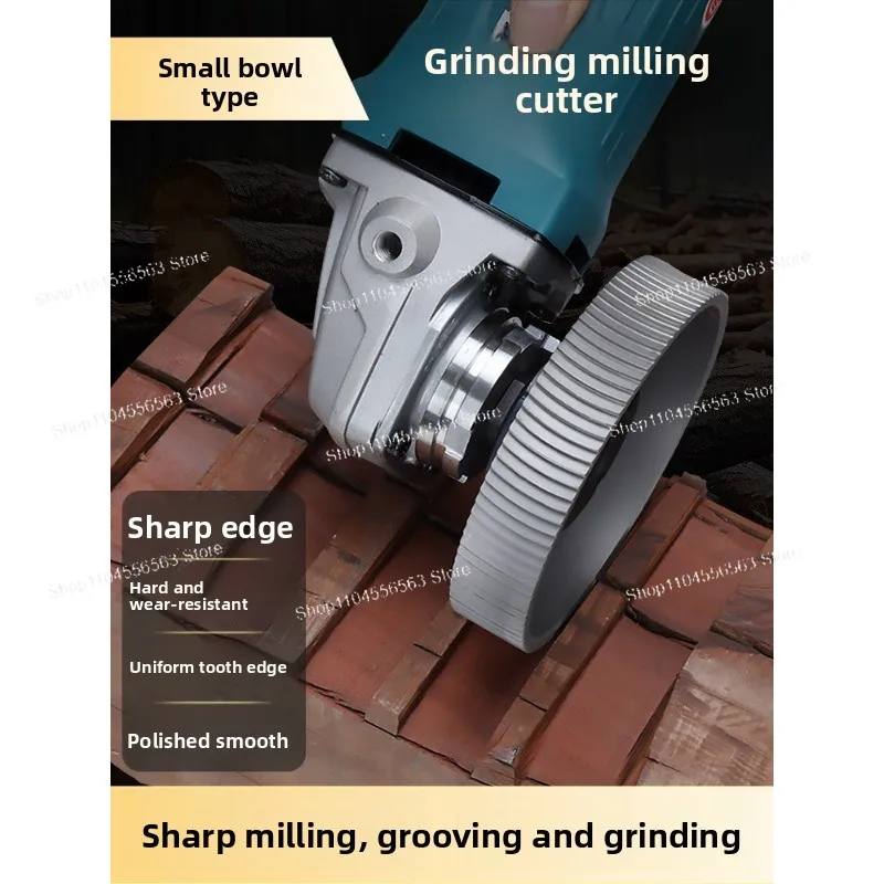 Thickened Wood Grinding Polishing Disc, Angle Grinder Wood Sanding Wheel for Wood Surface Smoothing, Woodworking Tool