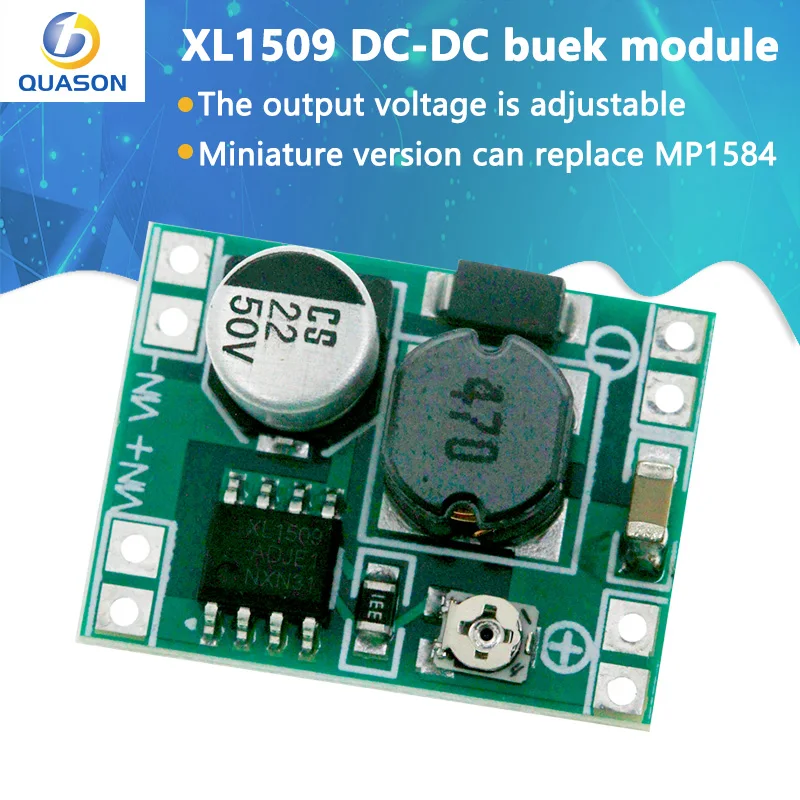 XL1509 Ultra-small Size DC-DC Step Down Power Supply Module 2A Adjustable forArduino Diy Starter Kit compatible LM2596S XM1584