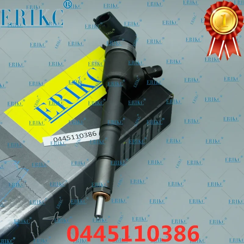 

0445110386 Auto Electric Injectors 0 445 110 386 Car Engine Fuel Injection 0445 110 386 ERIKC Spray Gun Nozzle Crdi Injector