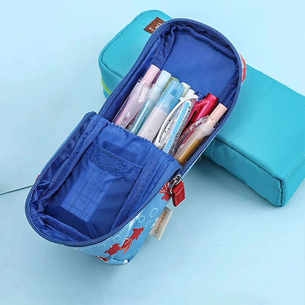 1pcs Japan KOKUYO Pencil Case Multifunctional Large Capacity MAG CRITZ Student Vertical Pencil Case for Storing Stationery