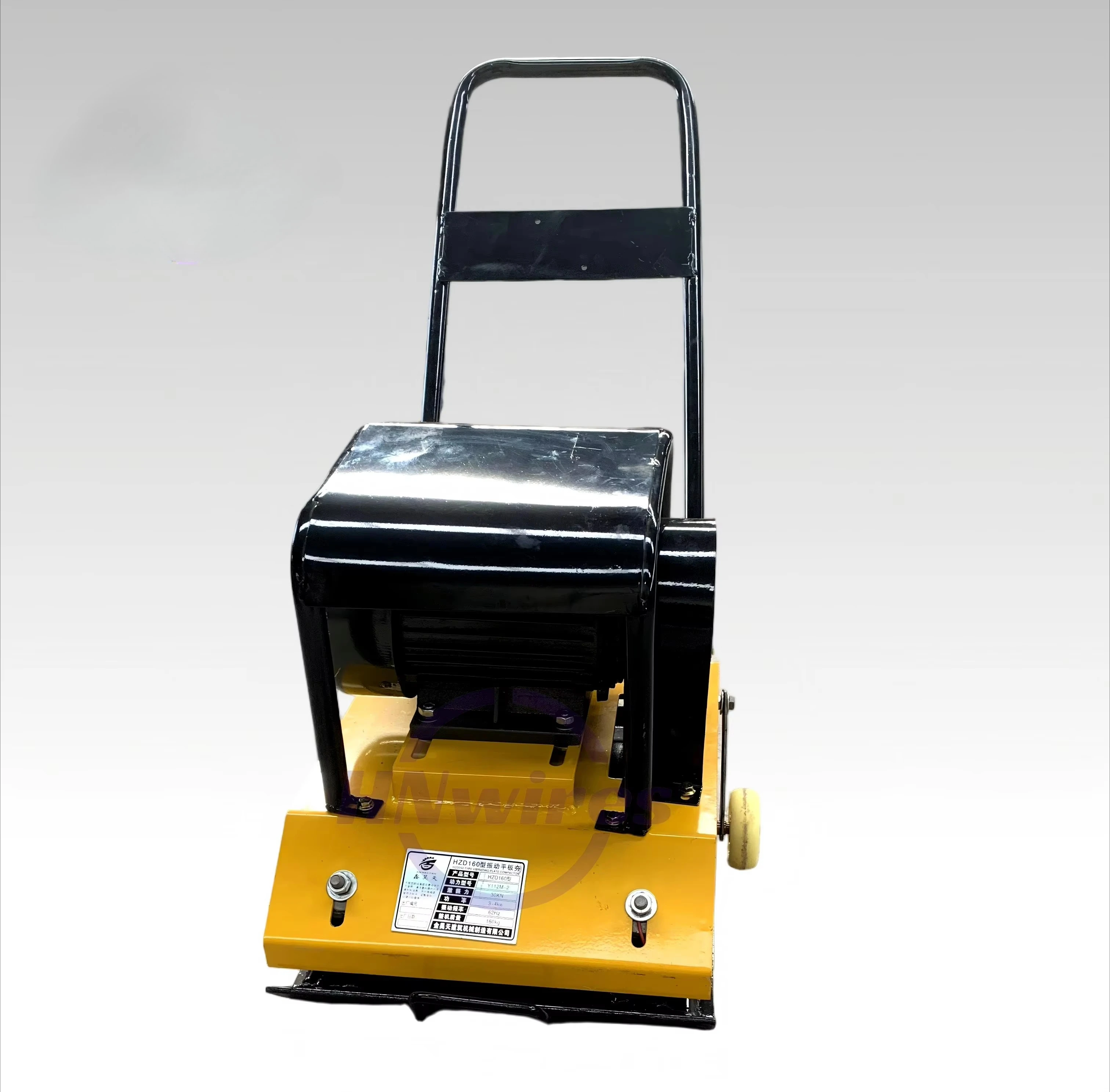 Factory Direct Sale Electric Plate Compactor With 3kw Pure Copper Motor Customizable Voltage and Efficient Soil Compaction
