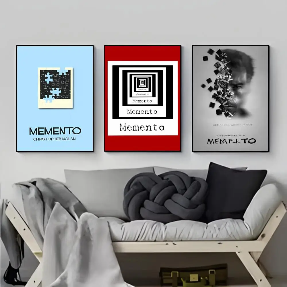 Mind-Bending Thriller M-Memento Poster Elegant Indoor Artwork Design & Contemporary Home Decor