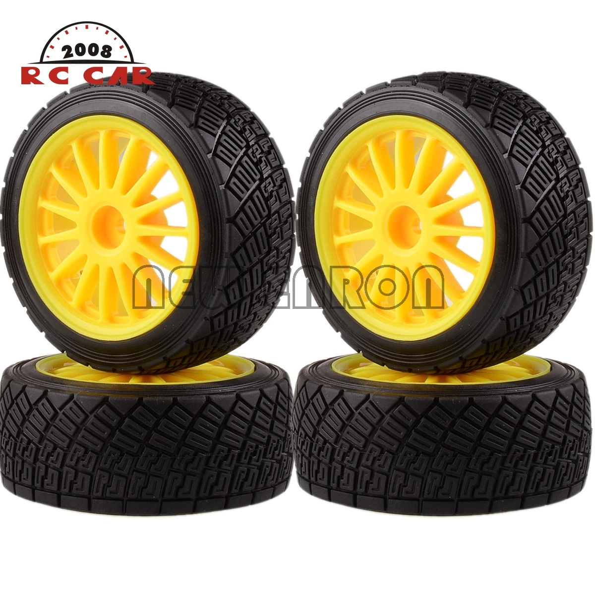 

2.2 inch Velgen hub and 80MM rubber belt tire, with foam set RC AUTO DEEL 1/10 Fit HPI WR8 Flux Rally 3.0 110697 94177