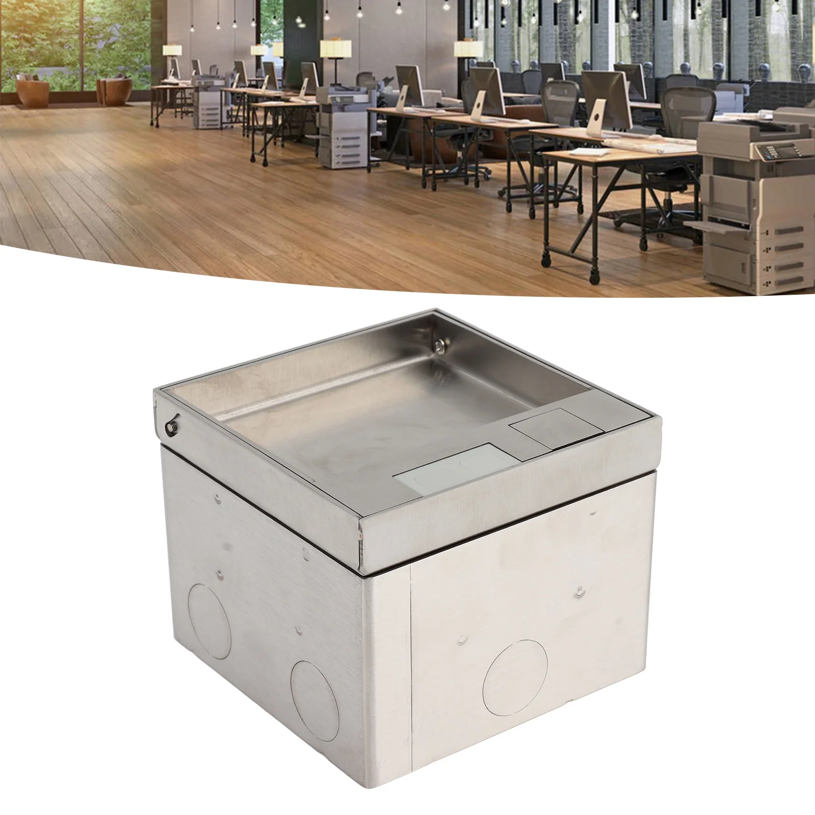 Electrical Equipment Floor Outlet Floor Power Socket Stainless Steel PC Stylish Waterproof Recessed Outlet Recessed Power Socket
