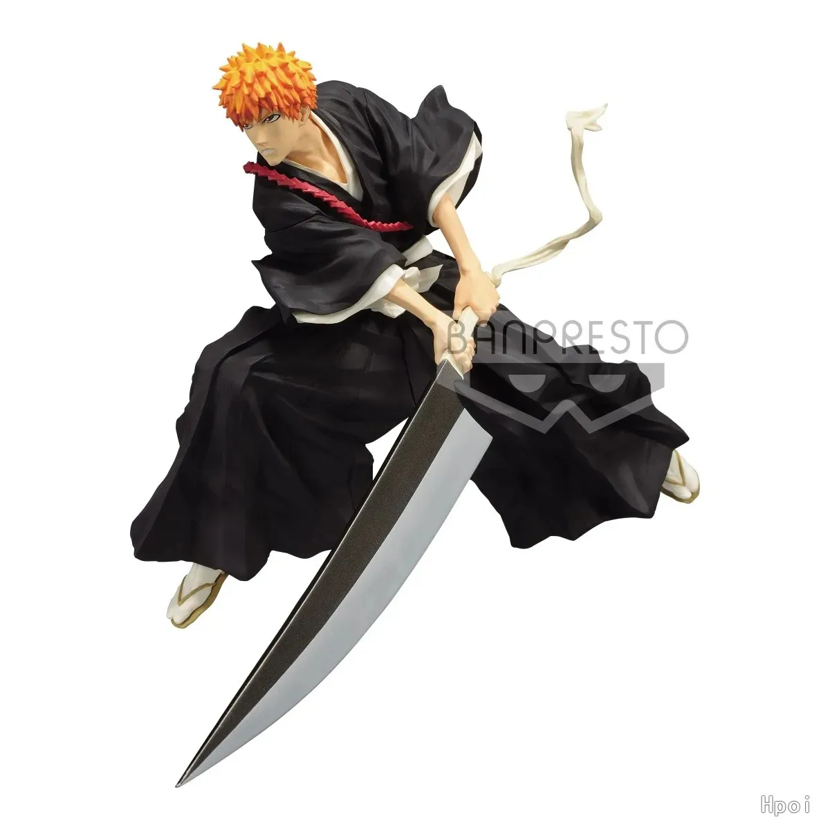 17CM Anime BLEACH Kurosaki Ichigo Model Knife Swinging Posture Toy Soul-Cutting knife Gift Collection Action Figure Boxed