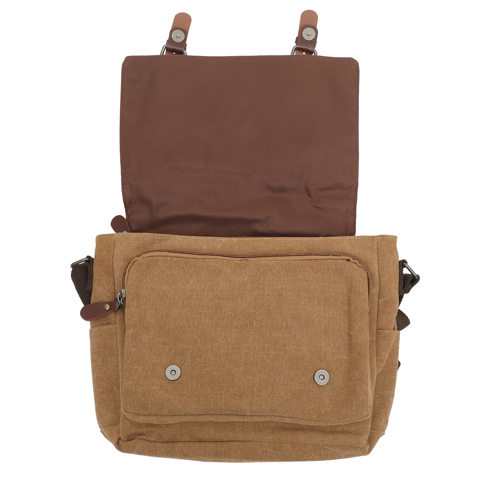 

Messenger Bag Soft Canvas Large Capacity Comfortable Cross Body Bag School Handbag Casual Use Men Cross Body Purse