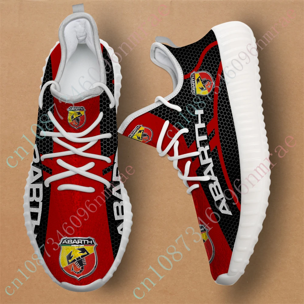 

Abarth Male Sneakers Casual Running Shoes Lightweight Unisex Tennis Sports Shoes For Men Big Size Men's Sneakers Custom Logo