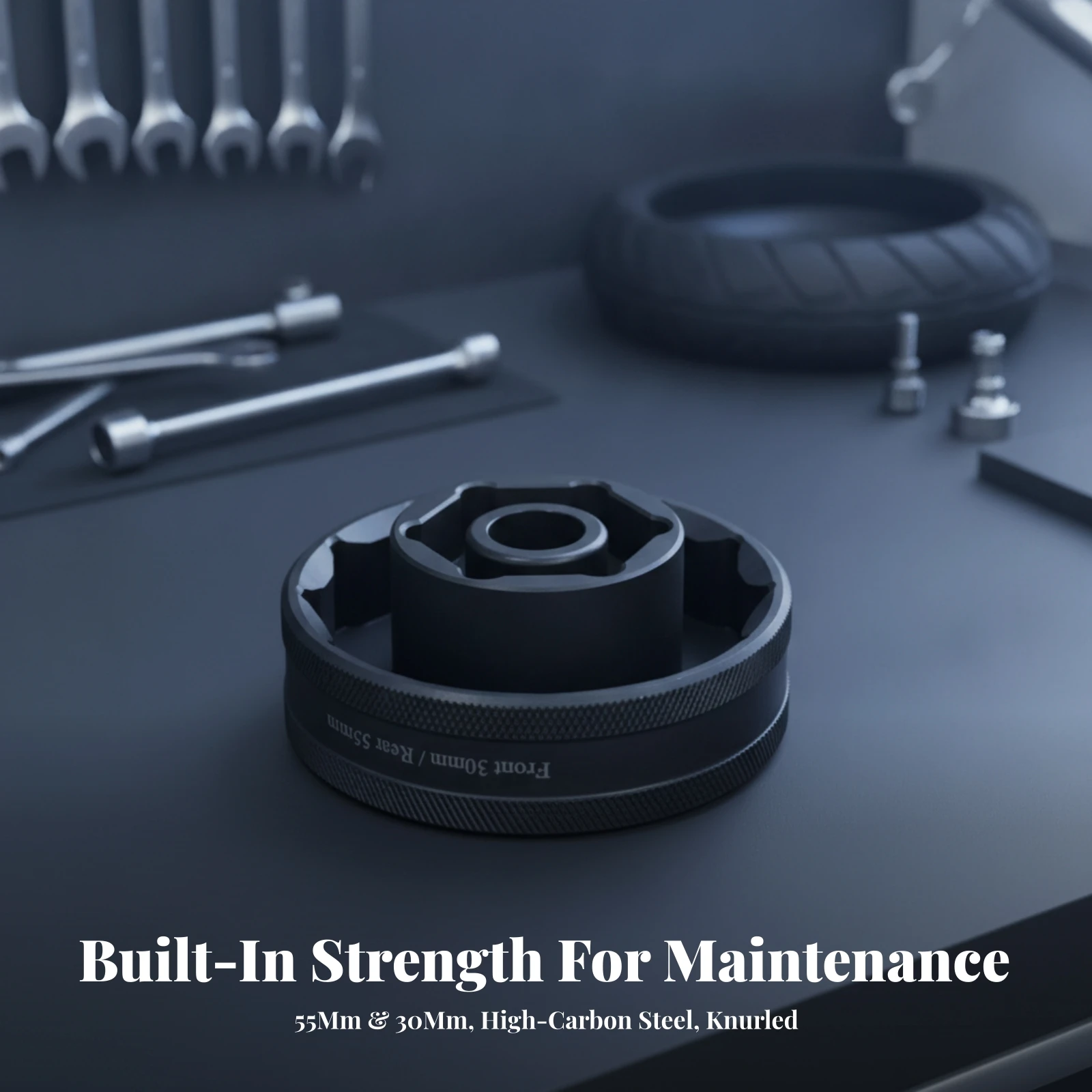 Wheel Nut Socket Metric Motorcycle Wheel Socket Tool Compact Slim for Motorcyclists, Track-Day Maintenance