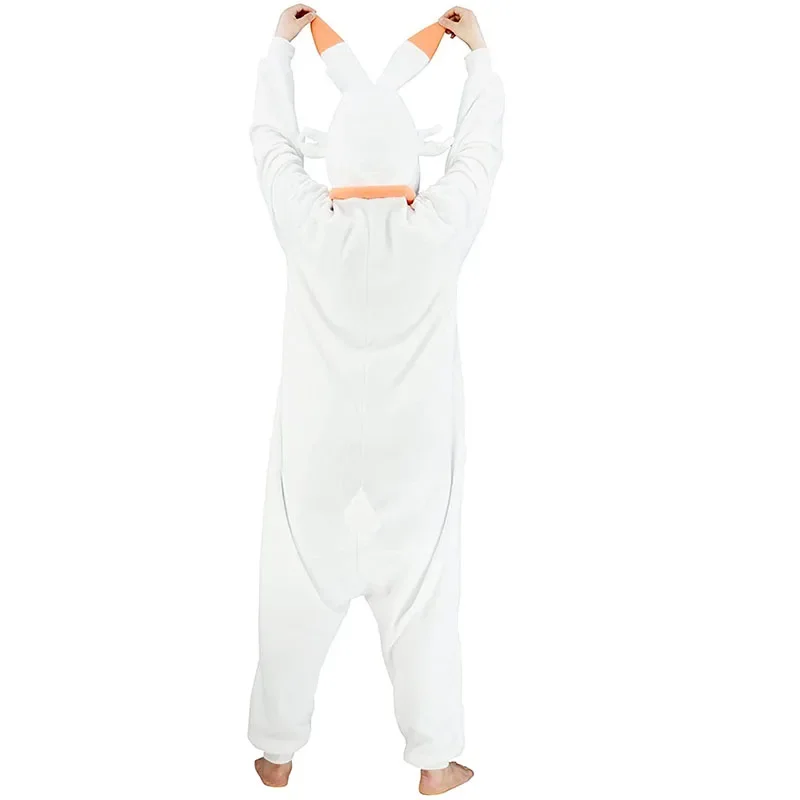 Women Pajamas Scorbunny Kigurumi Cartoon Onesies For Adults Cosplay Costume Halloween Holiday Homewear Men Full Body Jumpsuit