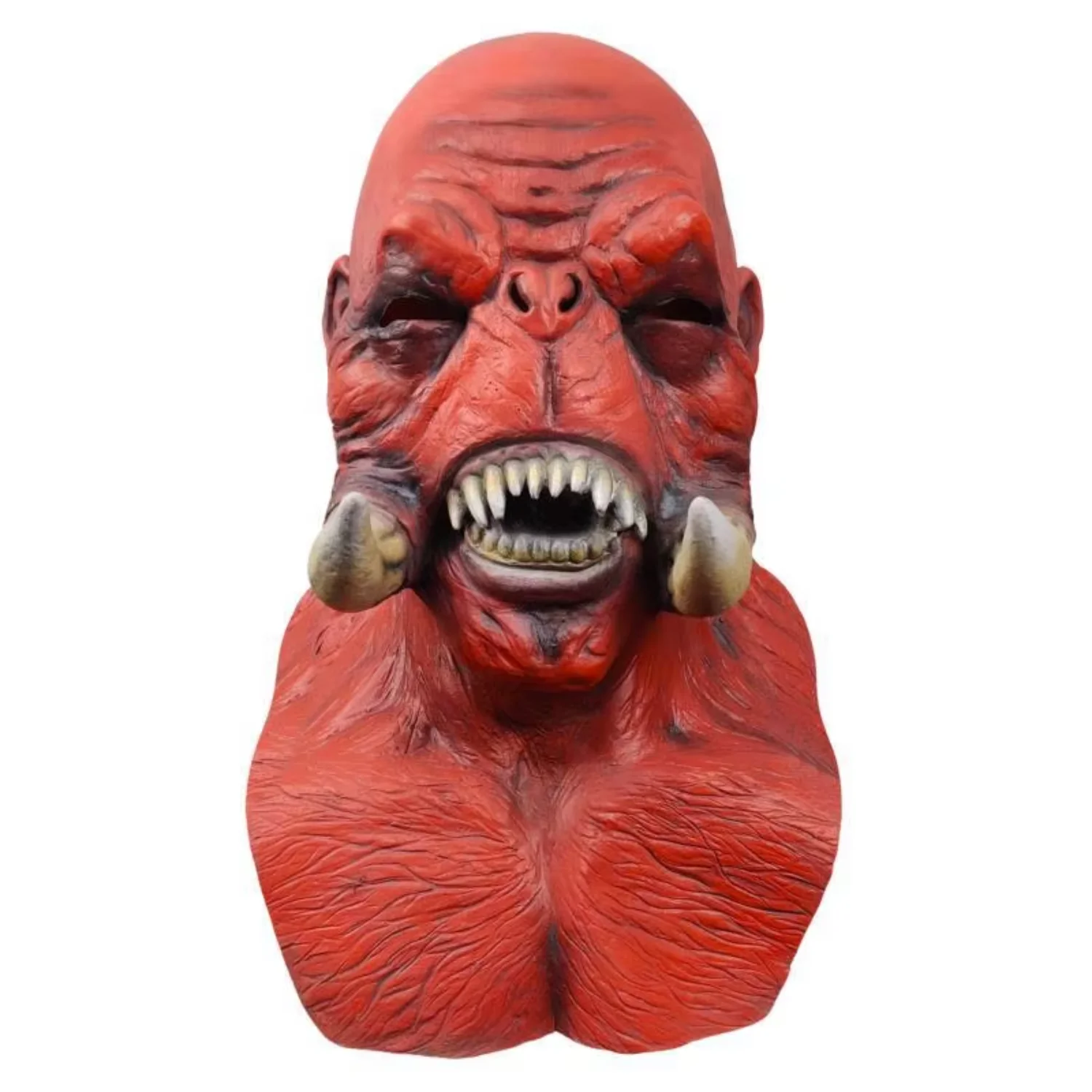 

Cosplay Mask Halloween Helmet Party Headgear Adult Scary Horror Costume Latex Helmet Horror Party Scary Costume Animal Headgear